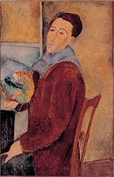 autoportrait modigliani