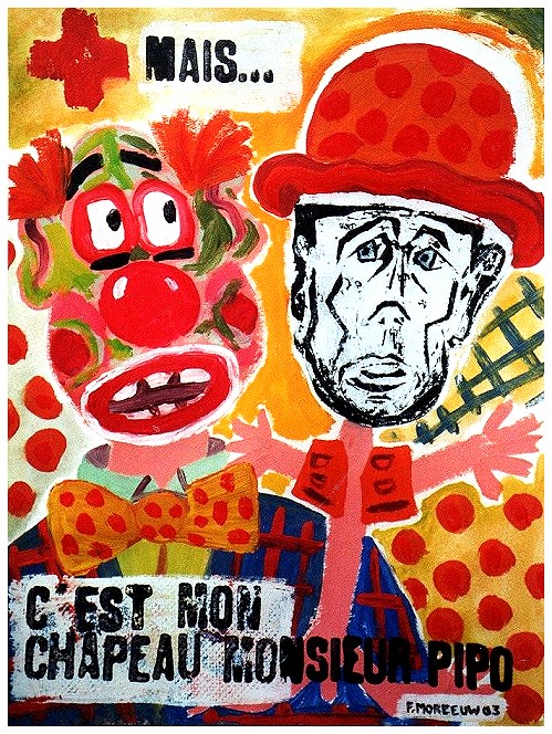 dessin clown