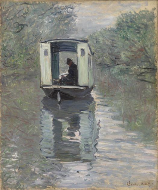 Le Bateau atelier Claude Monet