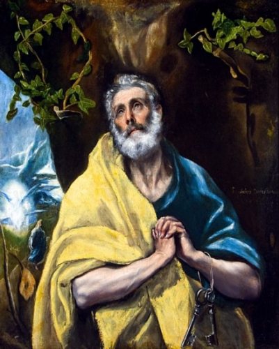El Greco Les larmes de saint Pierre