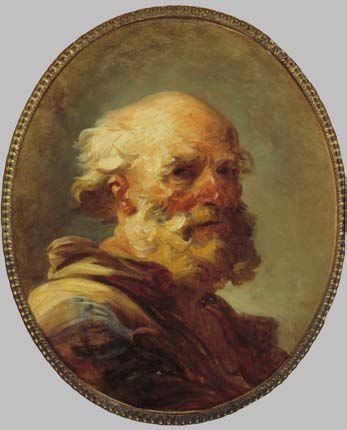 Fragonard tete vieillard