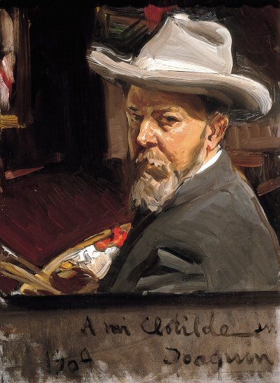 Joaqun Sorolla portrait