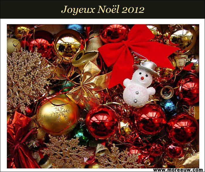 joyeux noel 2012