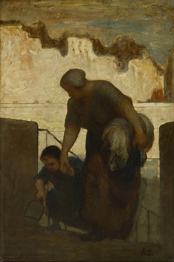 La blanchisseuse Daumier