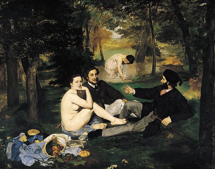 Le Djeuner sur l'herbe Edouard Manet