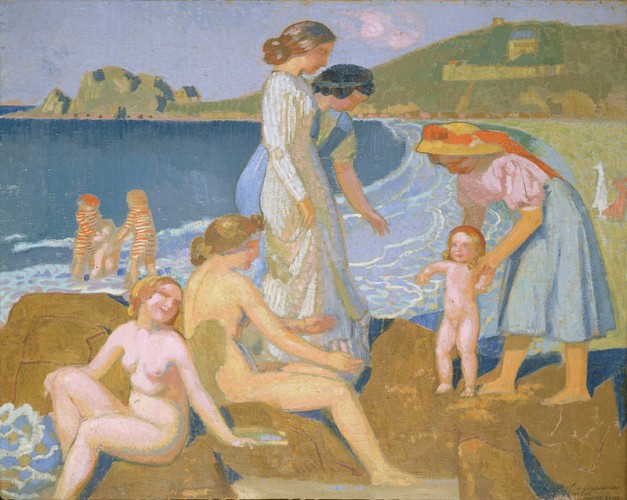 Maurice Denis. Baigneuses  Perros-Guirec