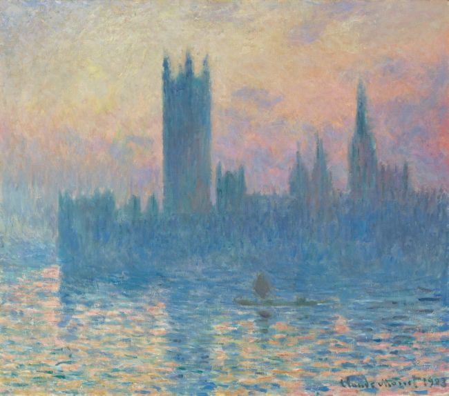 Le Parlement de Londres Claude Monet