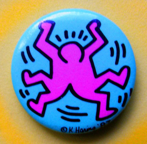 peinture keith haring