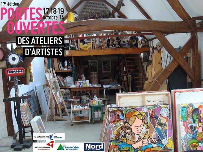 Portes ouvertes ateliers artistes nord 2014