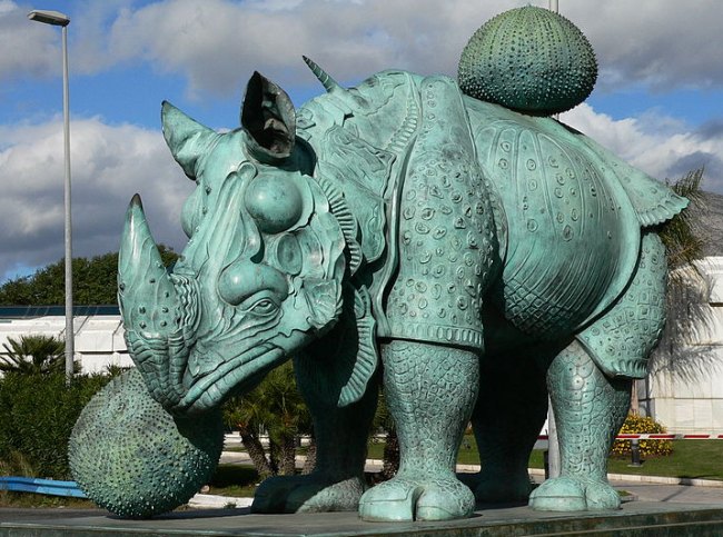 Salvador Dalí rhinocéros