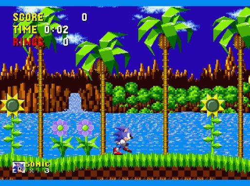 sonic jeu video