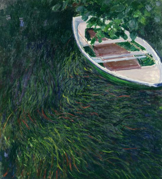 La Barque tableau Claude Monet