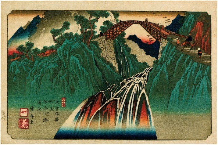 Voyage sur la route du Kisokaido. De Hiroshige à Kuniyoshi