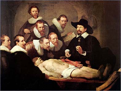 lecon d'anatomie rembrandt