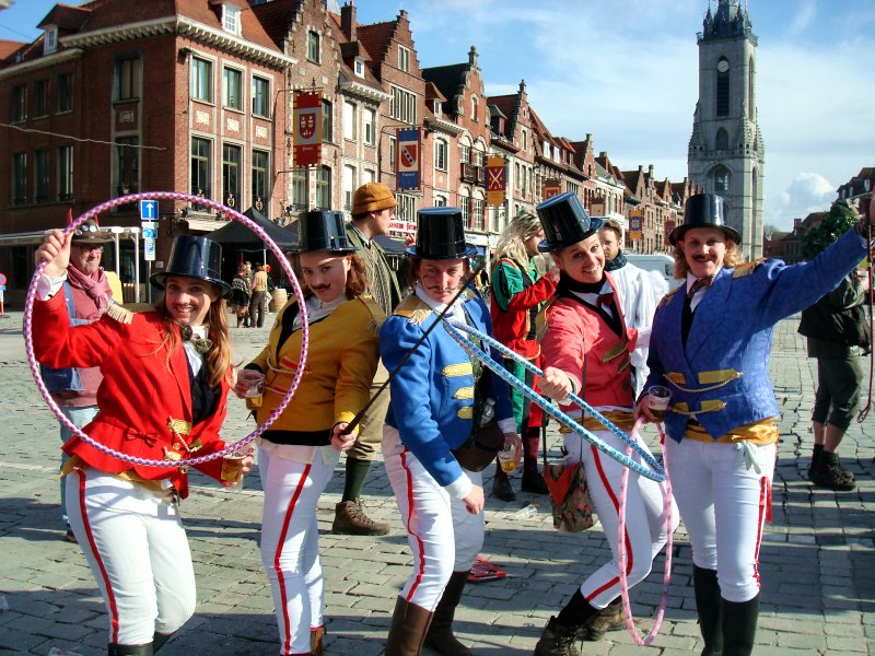 photographie carnaval Tournai